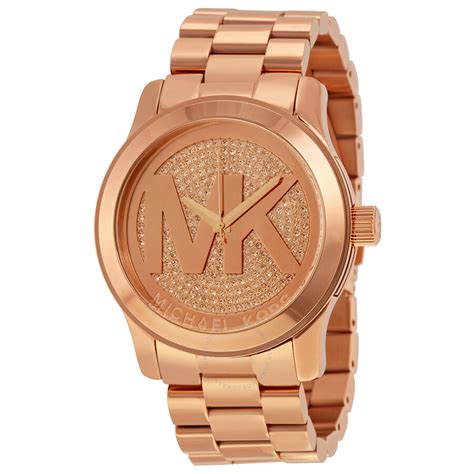 michael kors damenuhr rose mk|Michael Kors rose gold watch.